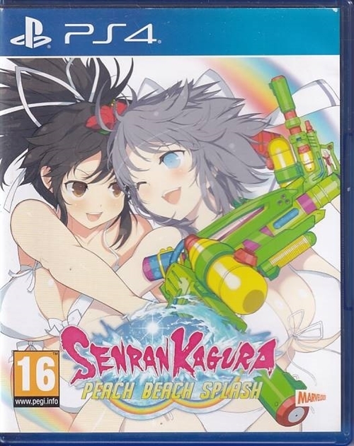 Senran Kagura Peach beach Splash - PS4 (A Grade) (Genbrug)